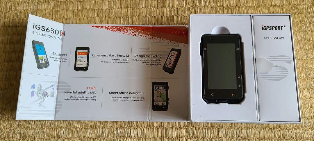 【美品】iGPSPORT iGS630S GPSサイクルコンピュータ