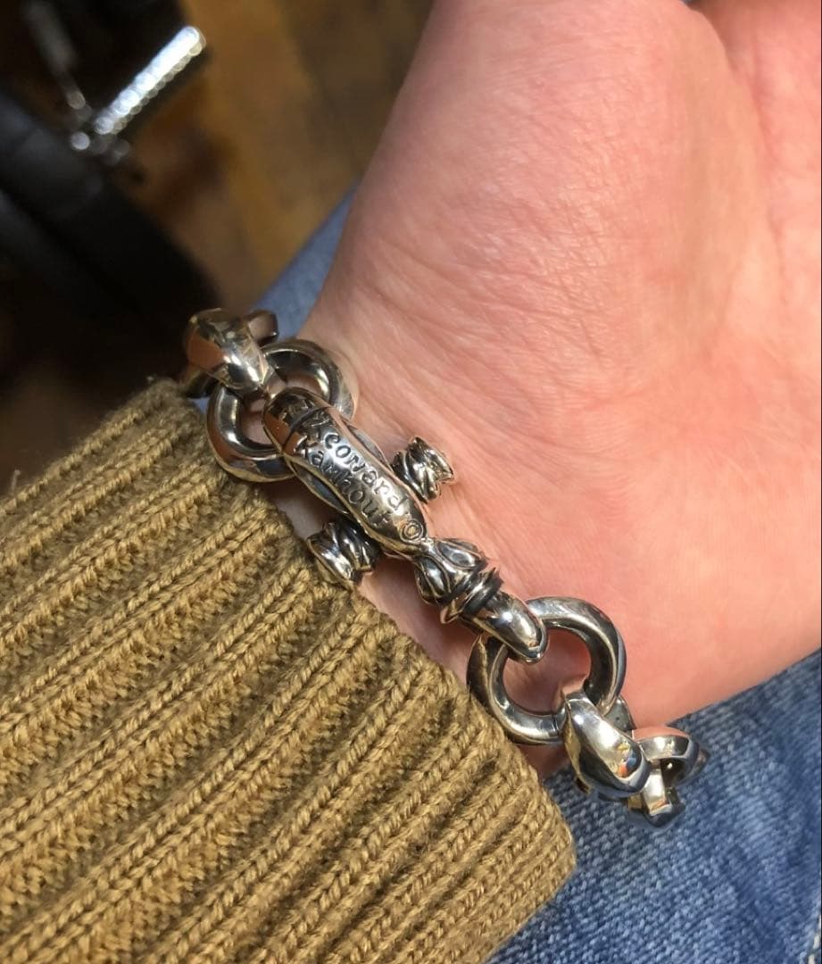 LeoNard KaMhoutシルクヘロンブレスレット 定価369,600円