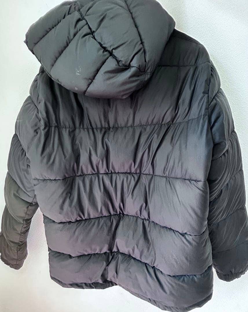 Columbia フード付きダウンジャケット Lサイズ ブラック