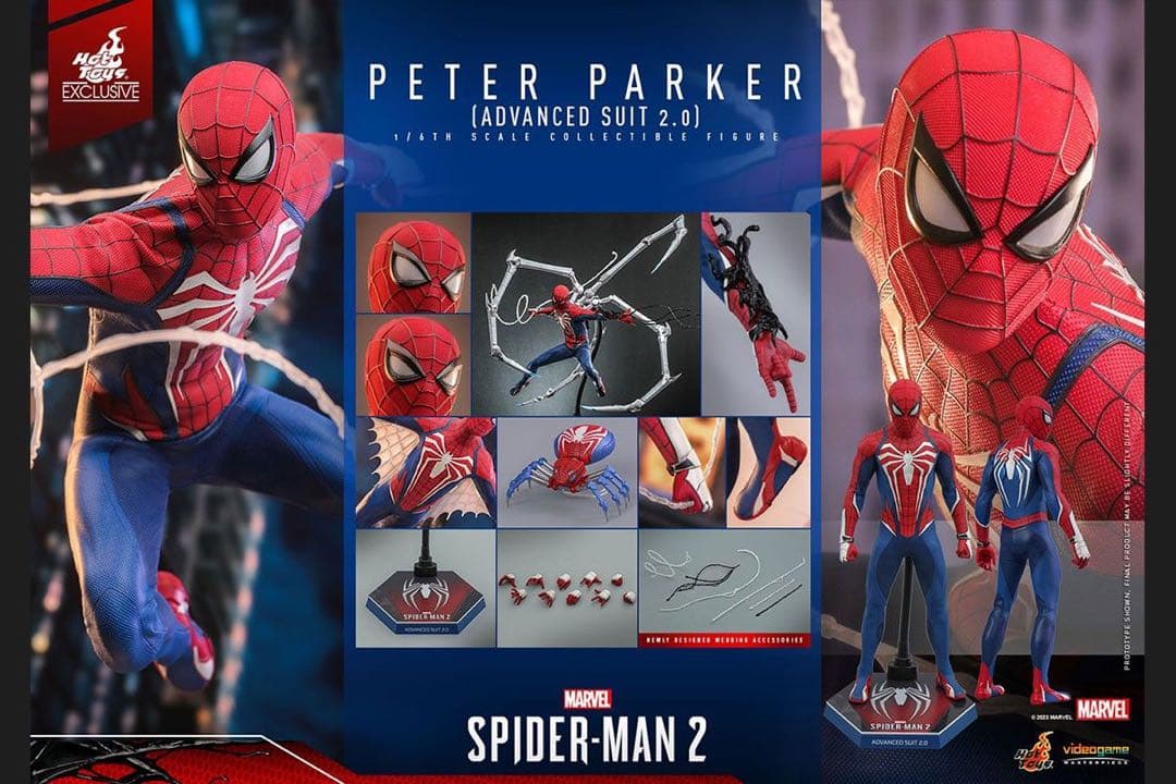 ホットトイズ　MARVEL SPIDER-MAN 2 HOT TOYS 限定版