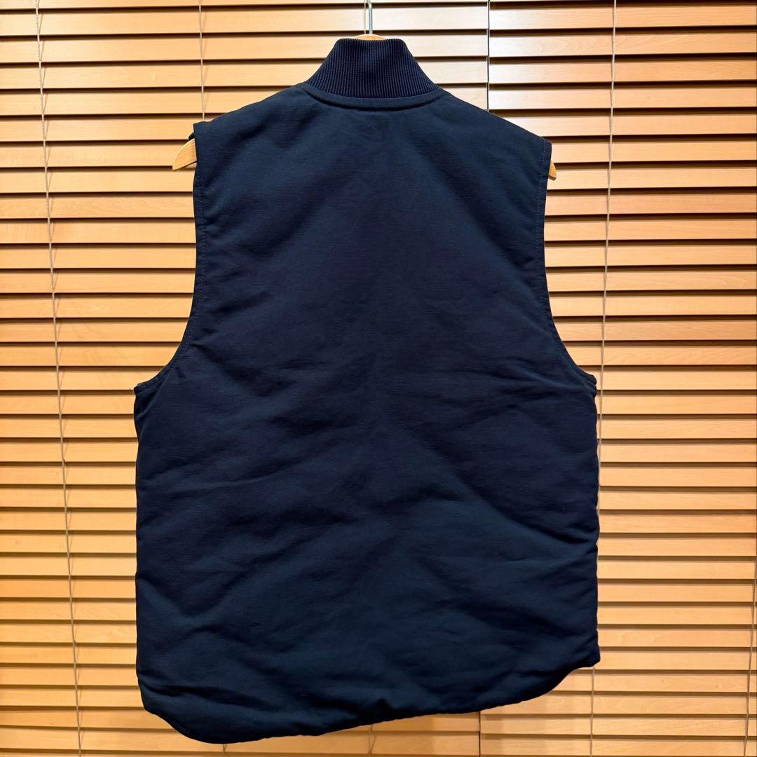 極美品Carhartt カーハート ダックベスト M 黒 メキシコ製