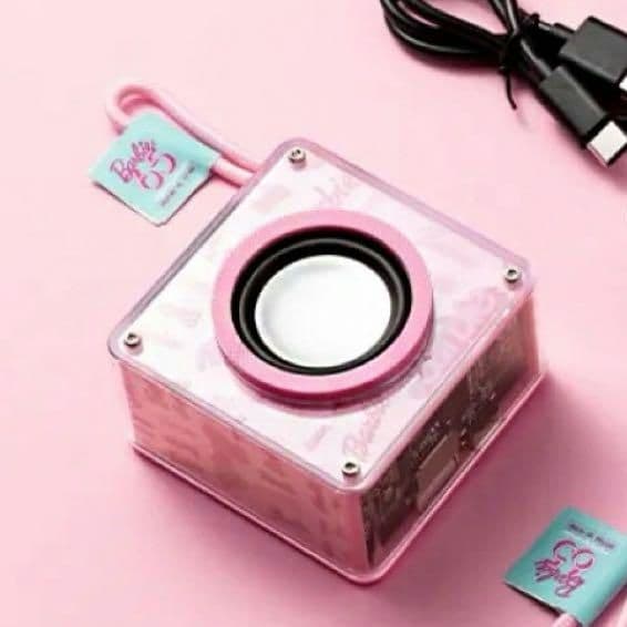 Barbie×MINISO バービー 65周年限定 スピーカー イヤホン バッグ