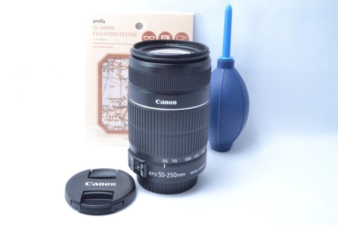 Canon EF-S 55-250mm 1:4-5.6 IS II 望遠レンズ✨
