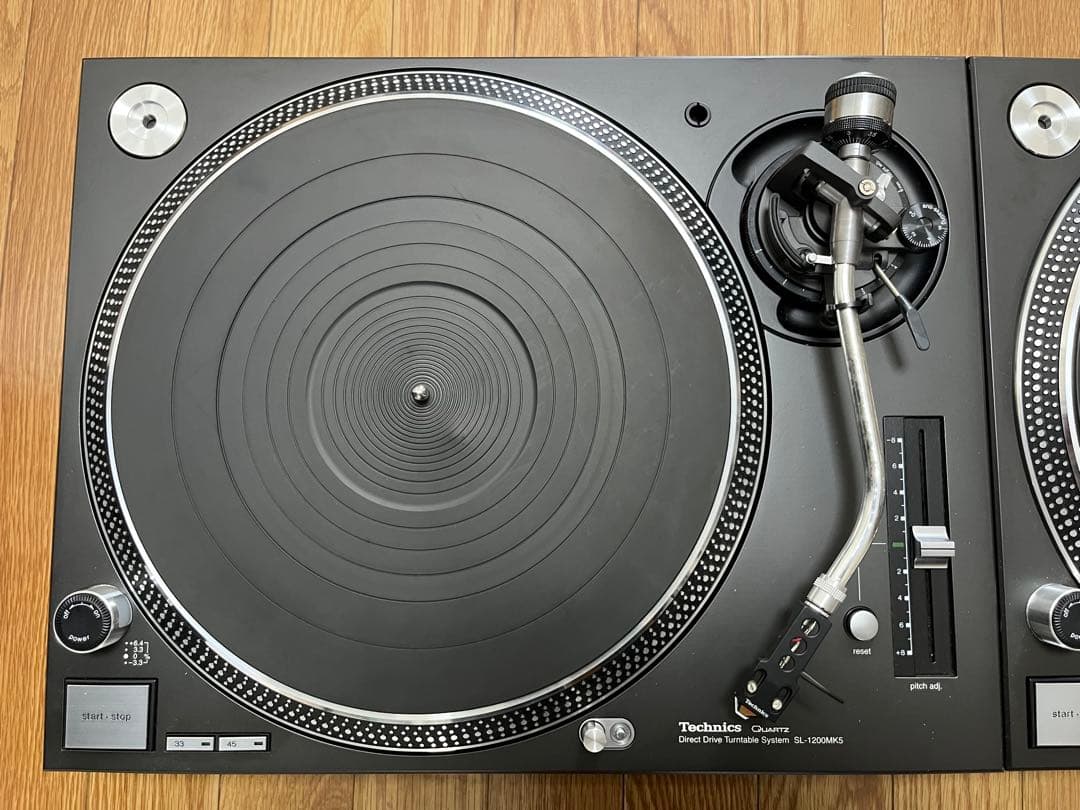 Technics SL-1200MK5 ターンテーブル 2台+ミキサー
