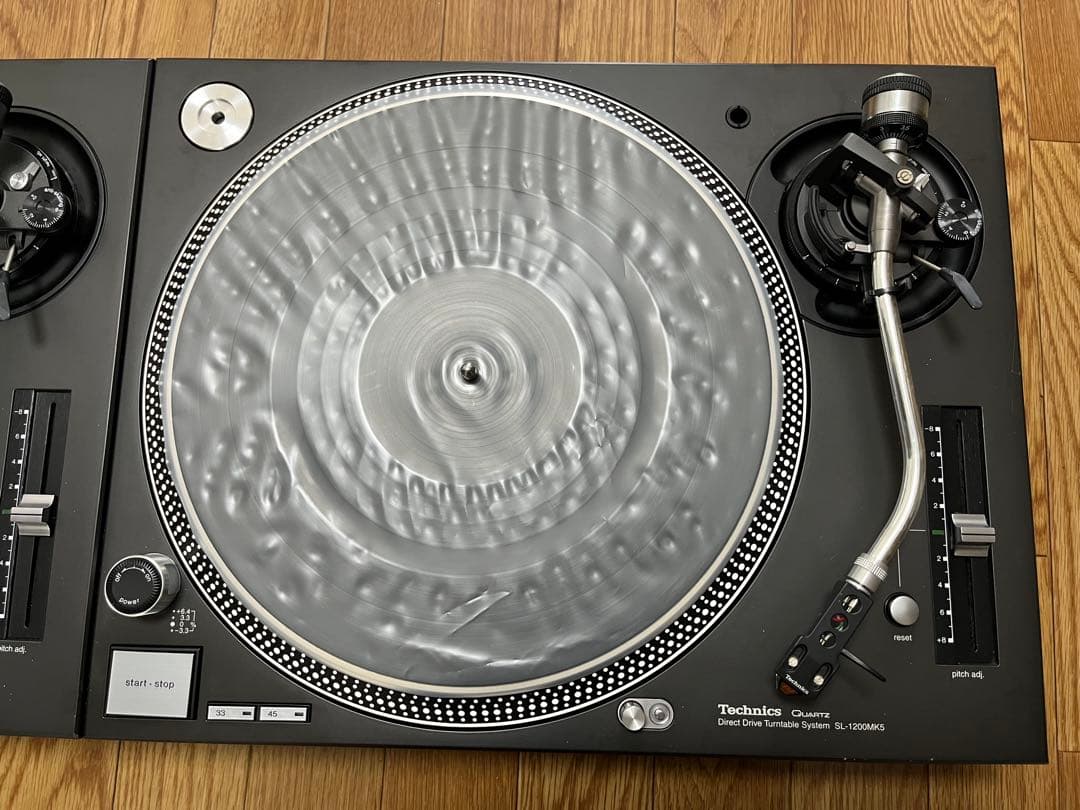 Technics SL-1200MK5 ターンテーブル 2台+ミキサー