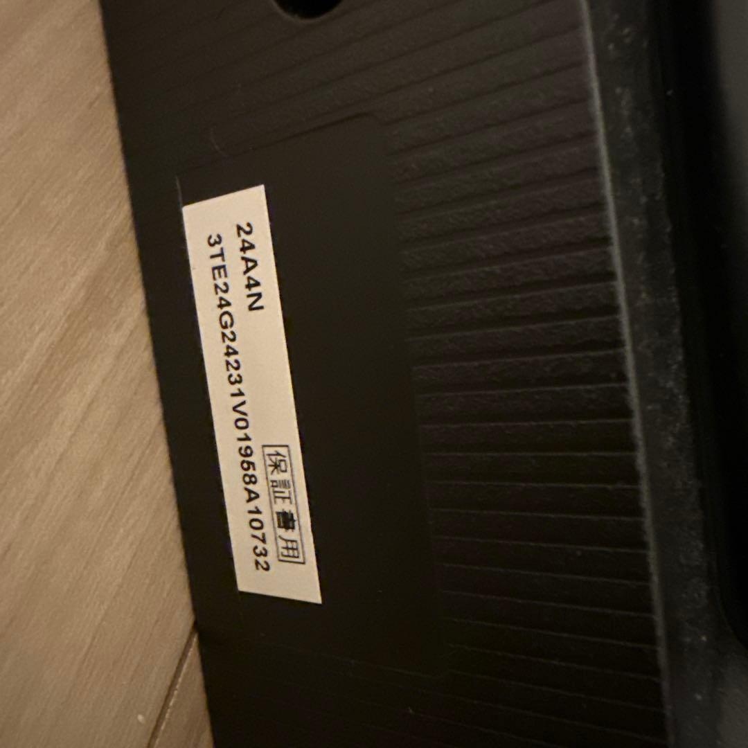 液晶テレビ　ハイセンス　24A4N 2024年製