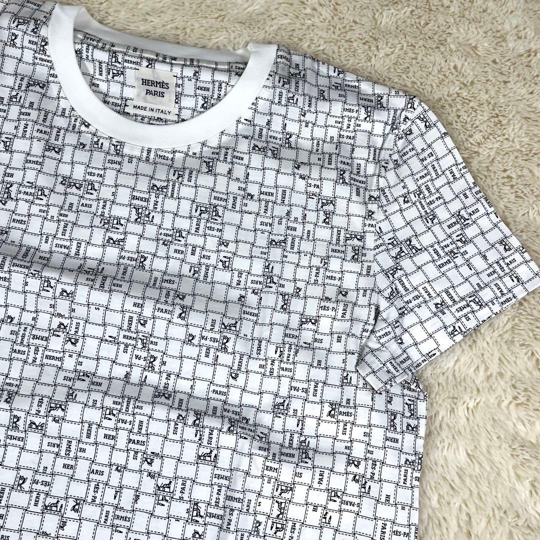 『未使用品』HERMES エルメス ボルデュック・チェック ドレス 34