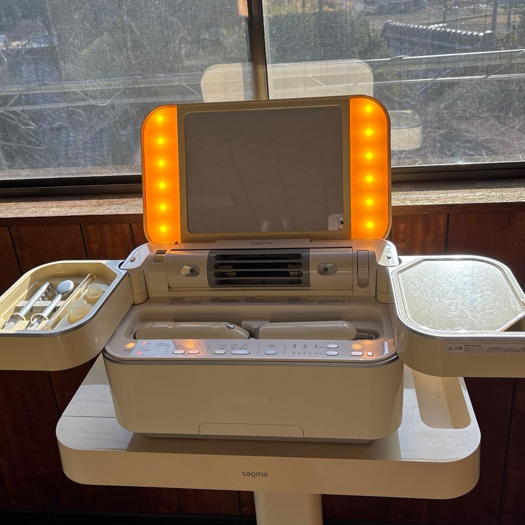 サキナ ビジュー 美顔器 本体＋付属品＋スタンドセット／動作確認済み