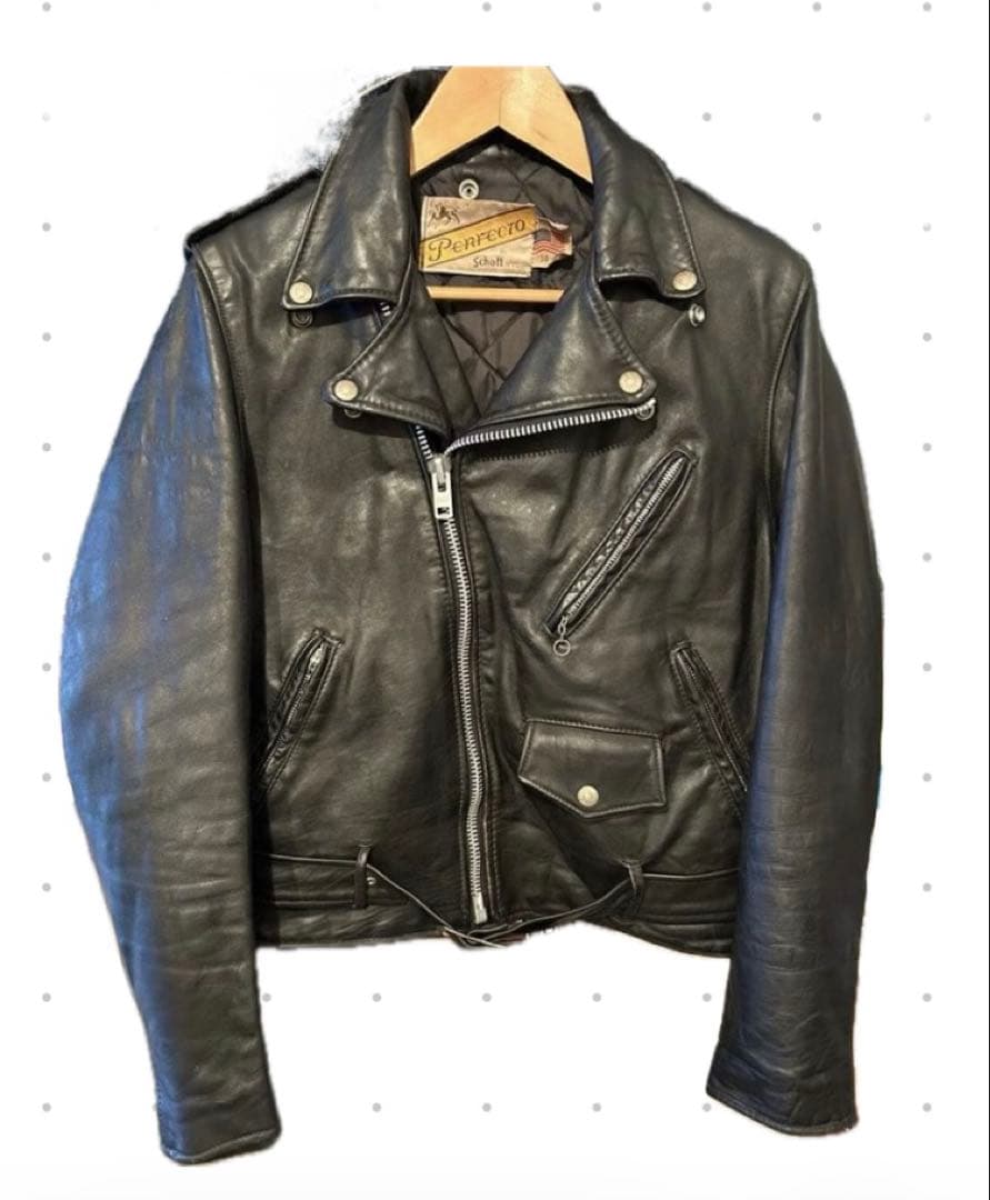 ビンテージ 70's 牛タグ Schott 後期 ライダース 38 雰囲気◎