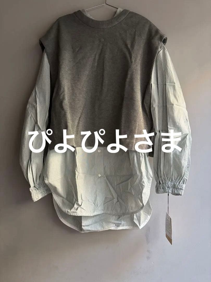 専用　ビアズリー ジレセットシャツ　未使用