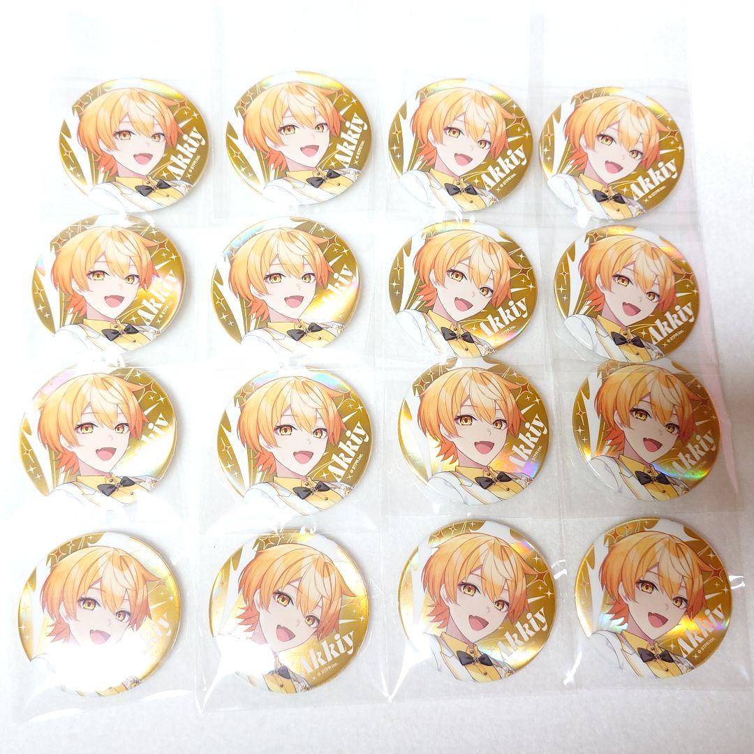 あっきぃさん　缶バッジ　等身