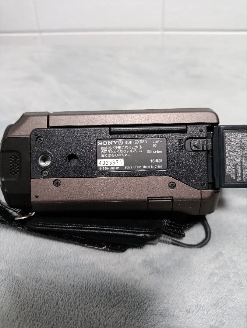 動作品！SONY ソニー SONY ビデオカメラ HDR-CX680