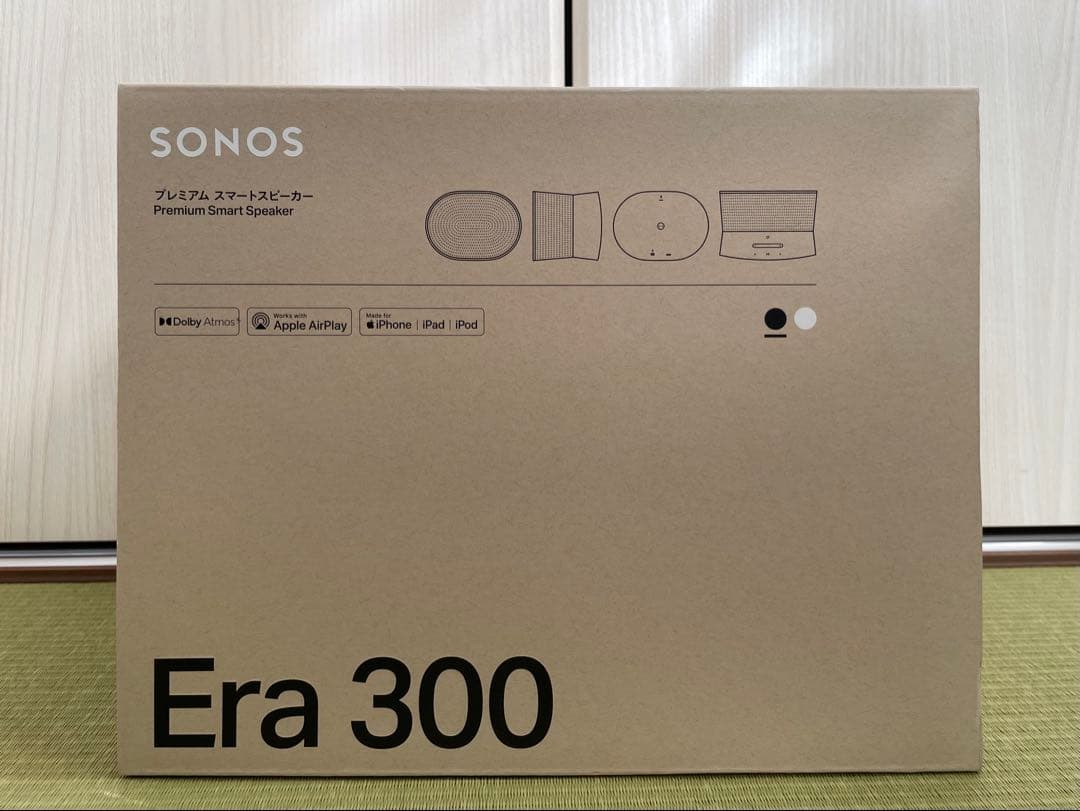 Blue Rose Sonos Era 300 ブラック 新品 未開封