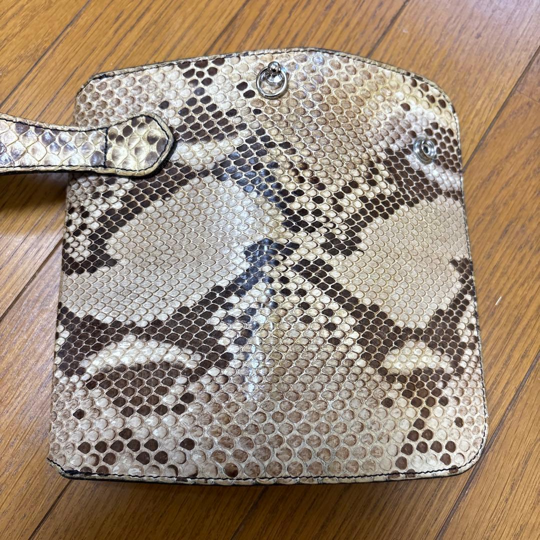 アルズニ　長財布ダイヤモンドパイソン3点セット‼️超美品‼️