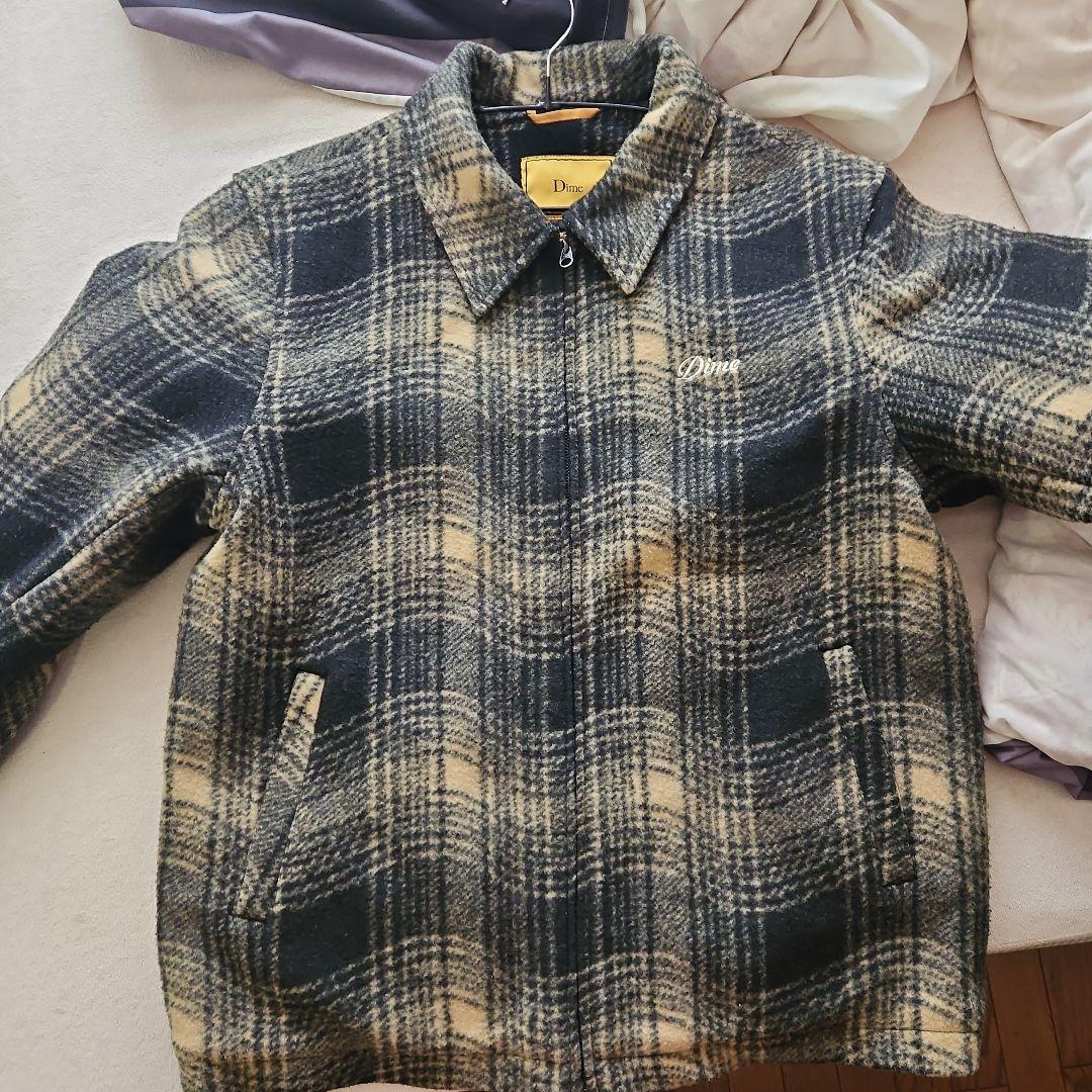 Dime チェック柄ジャケット M