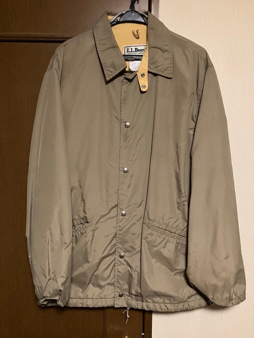 L.L.Bean コーチジャケット large tall tan タン