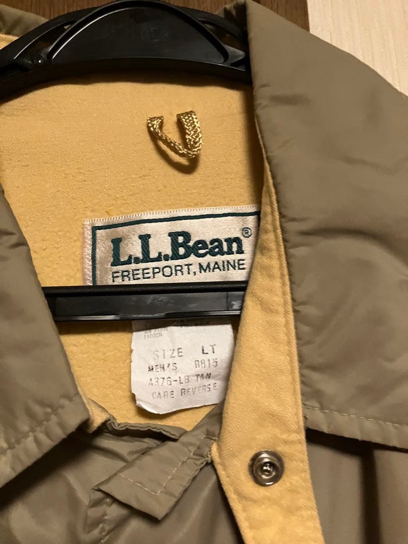 L.L.Bean コーチジャケット large tall tan タン
