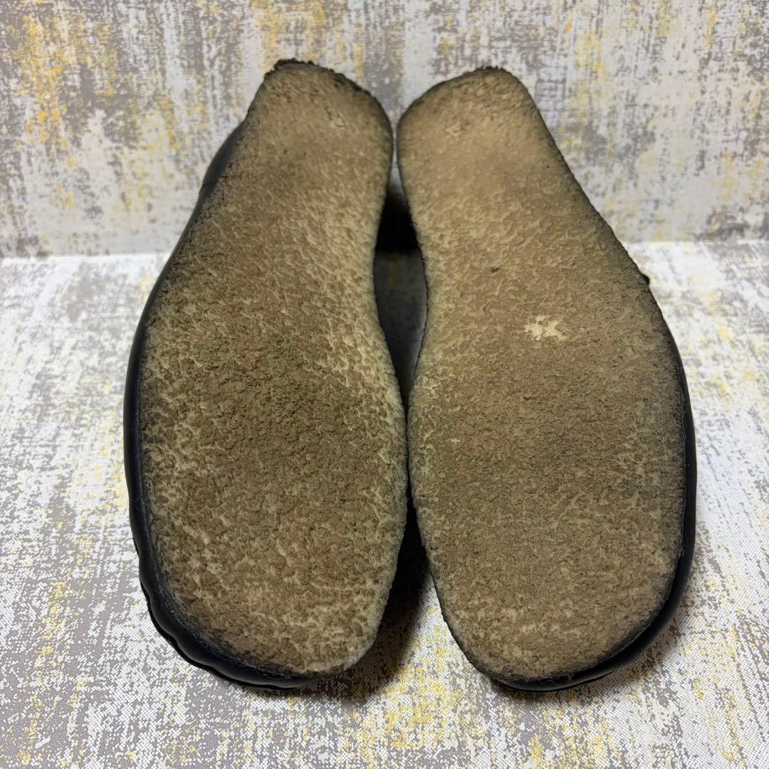 ★美品★クラークス Clarks ワラビー レザー【24.5】ブラック