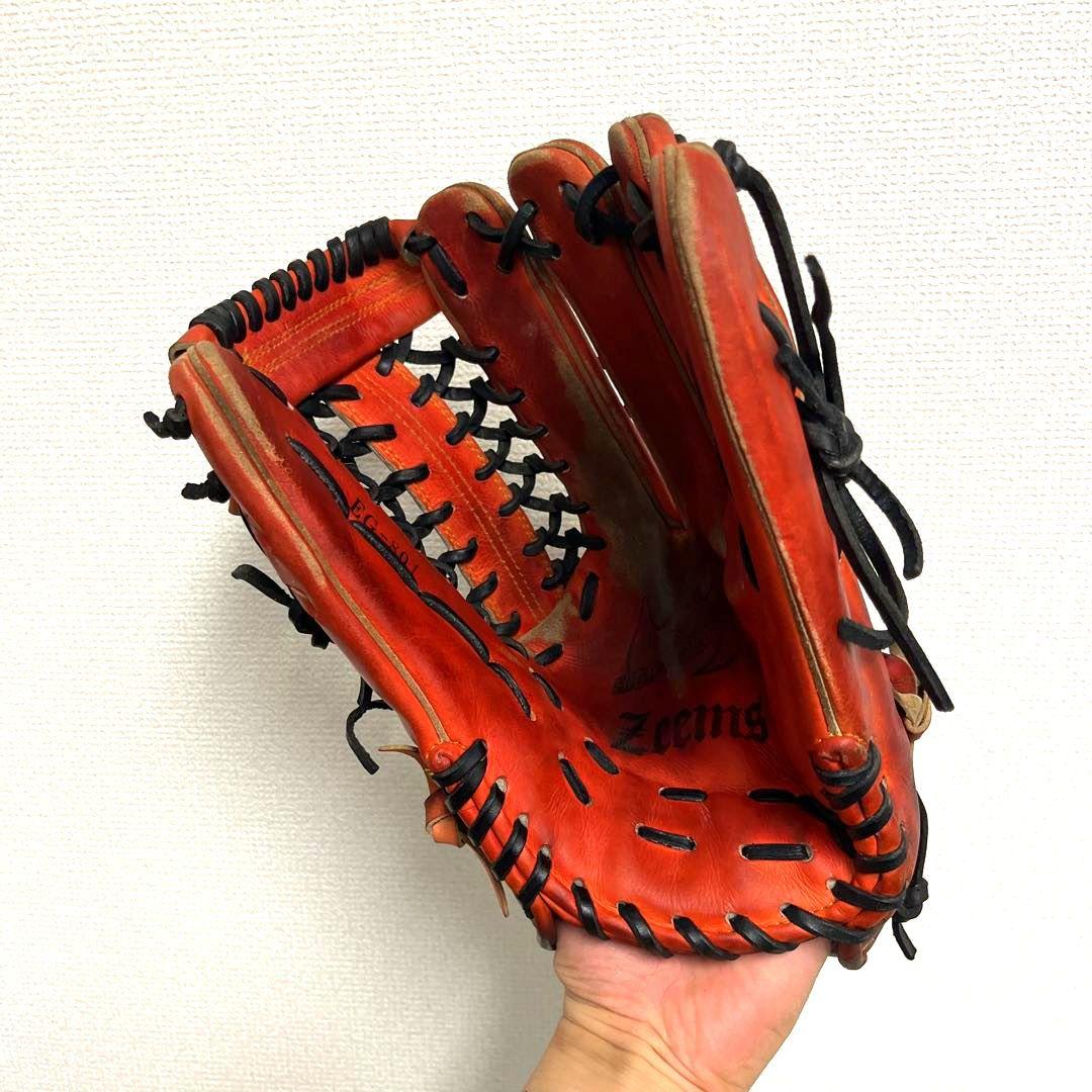 980 ジームス 型抜群 即戦力 硬式 外野手用グローブ