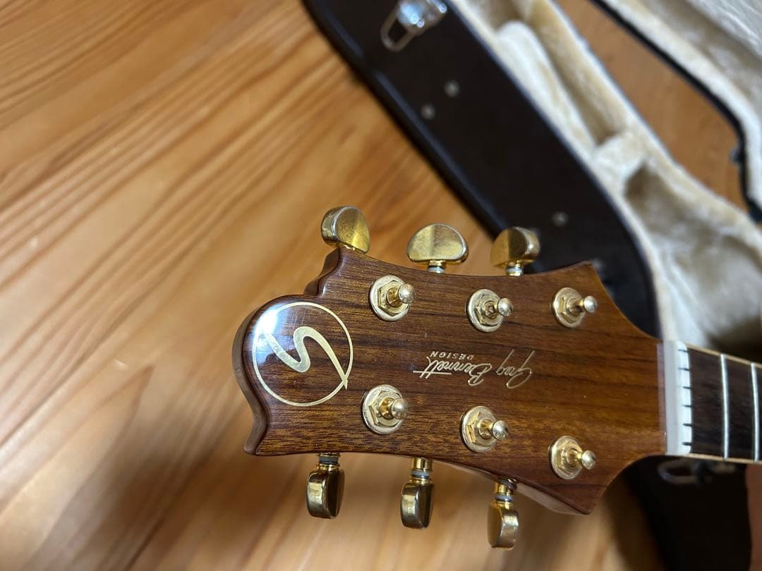 Samick Greg Bennett OM-15CE ハードケース付き