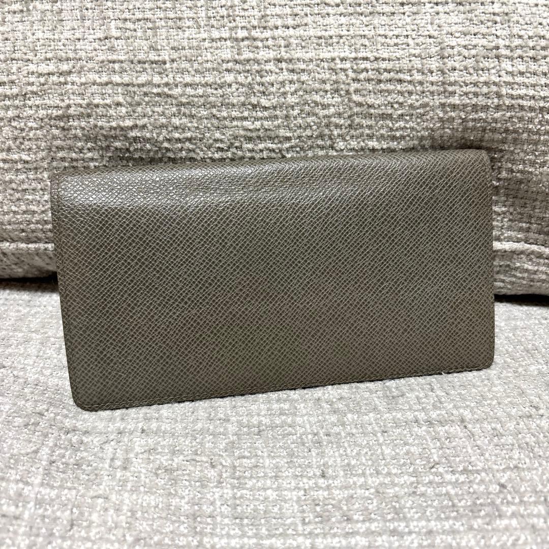 ルフィ様【ルイヴィトン】長財布　美品　グレー　箱付き