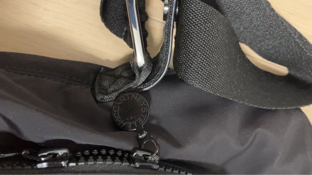 美品STELLA McCARTNEY KIDS マザーズバック ブラック