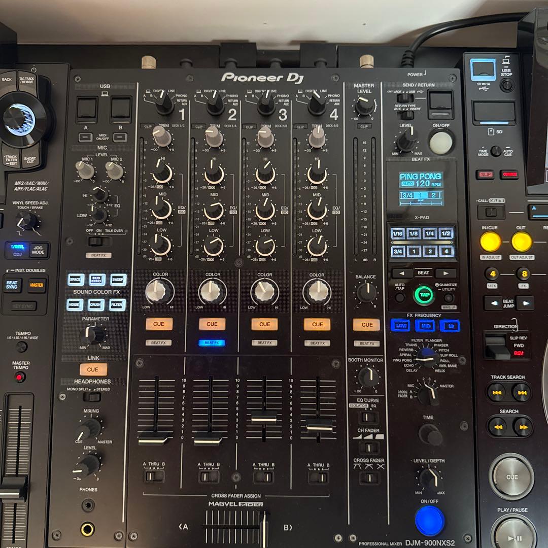 Pioneer DJ DJM-900NXS2 4チャンネルミキサー