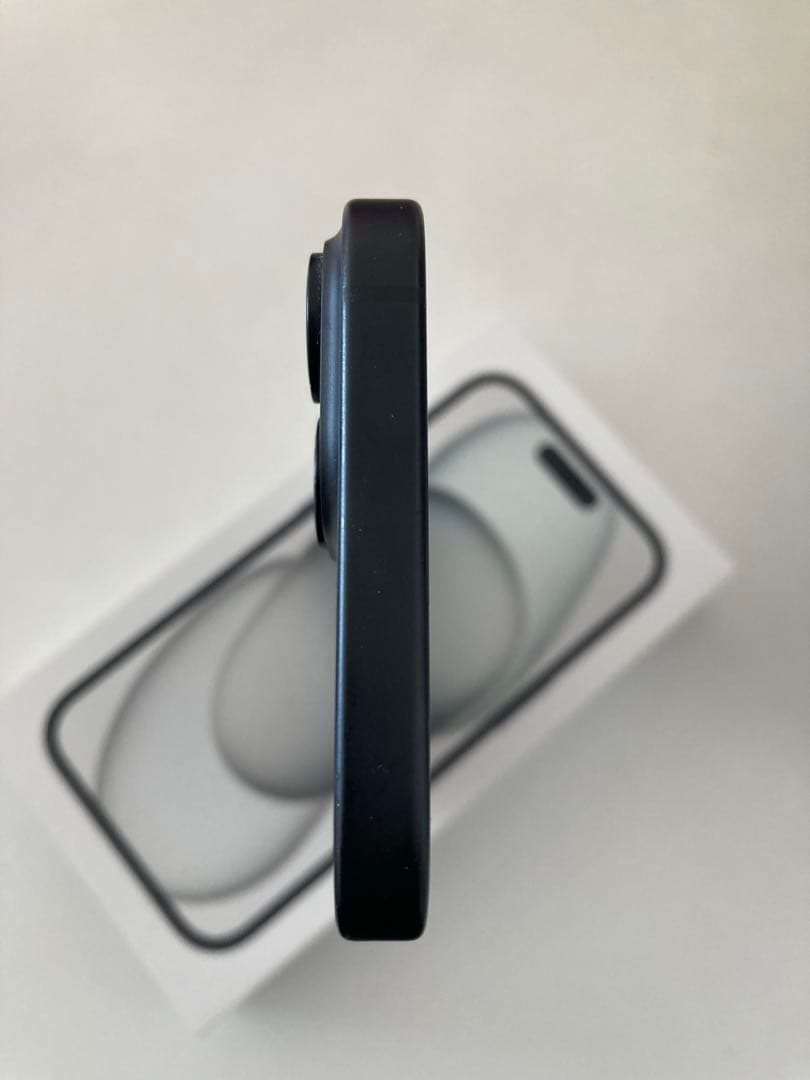 iPhone15 ブラック 256GB simフリー 箱あり