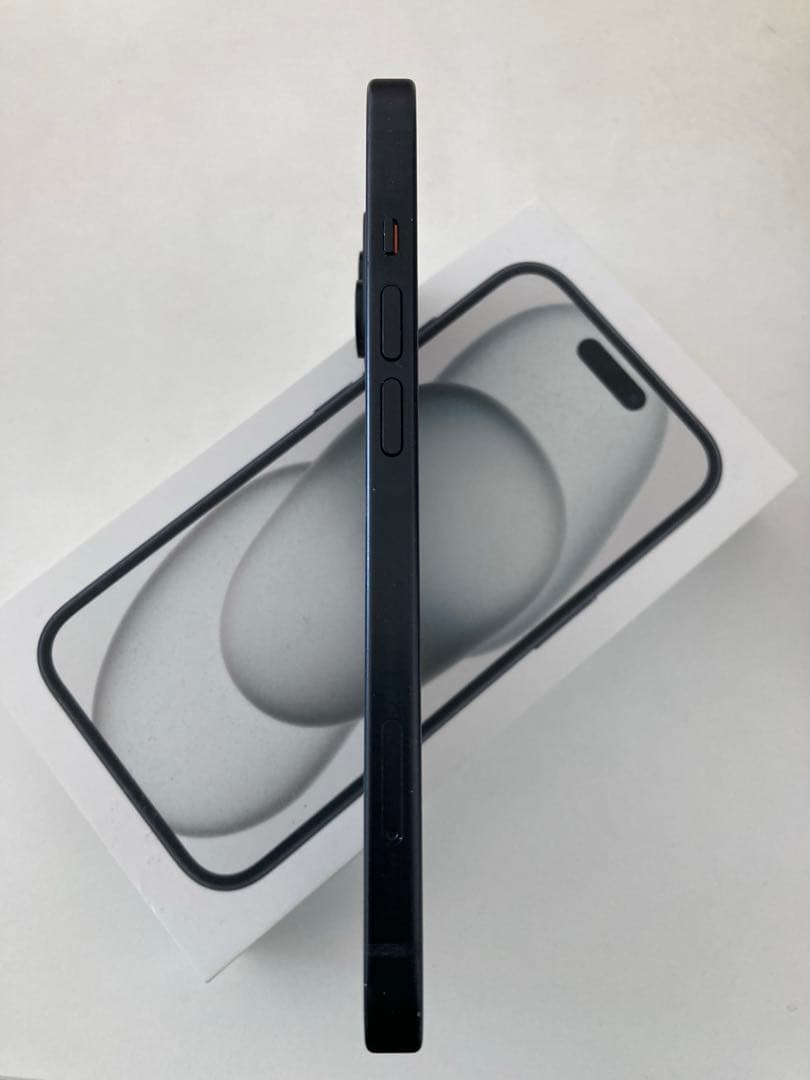 iPhone15 ブラック 256GB simフリー 箱あり