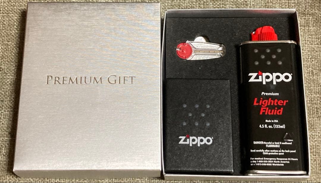 PREMIUM GIFT Armor Zippo 逆打ちプレミアケース付き
