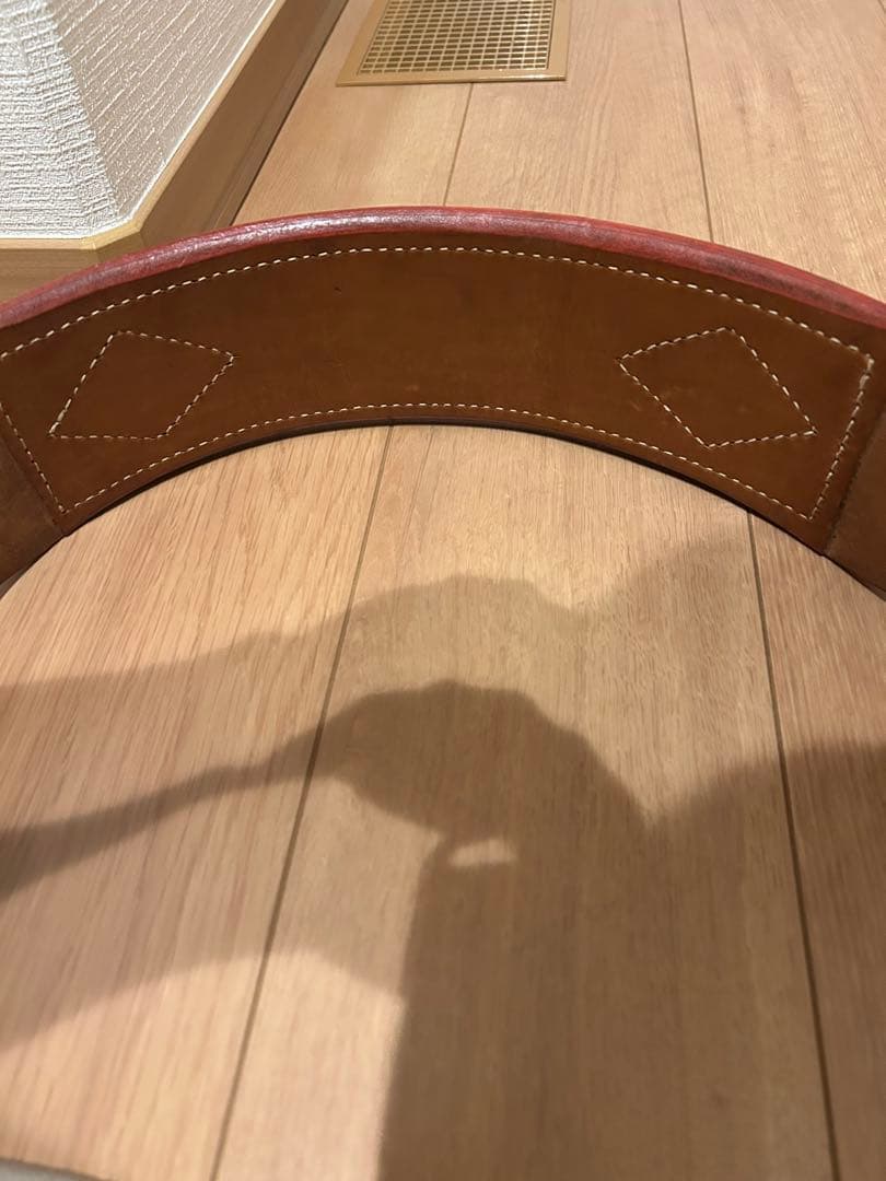 【最終処分価格】ウエサカ ウェイトリフティングベルト ２枚張り Lサイズ