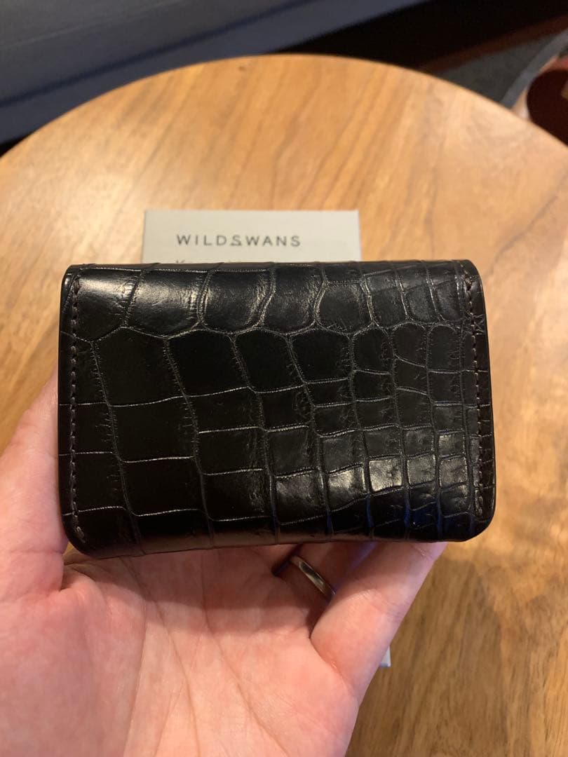 WILDSWANS クロコダイルレザー ARTHUR