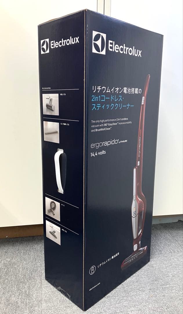 ［S12-56］新品 Electrolux スティッククリーナー ZB3107
