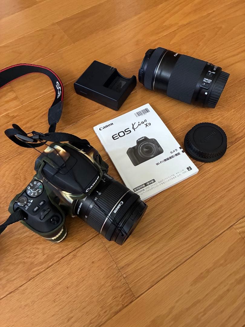 最終価格！Canon EOS Kiss X9 一眼レフ シリコンカバー付き