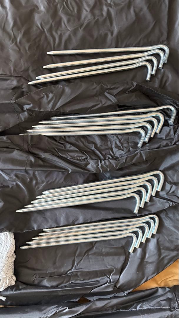 WAQ ファミリー用ワンポールテント 4-5人用スカート 煙突穴付き