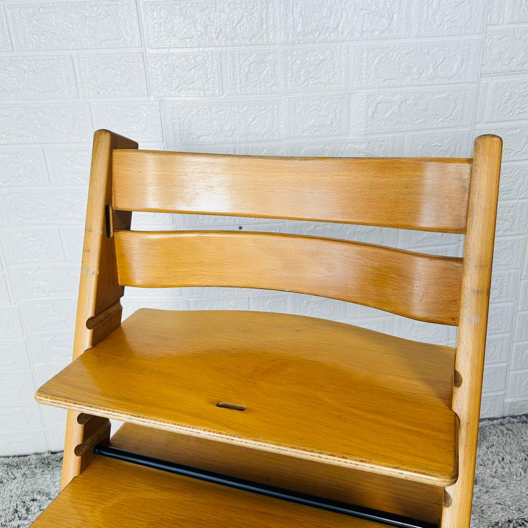 良品 ストッケ トリップトラップ ナチュラル ベビーチェア ハイチェア 旧型