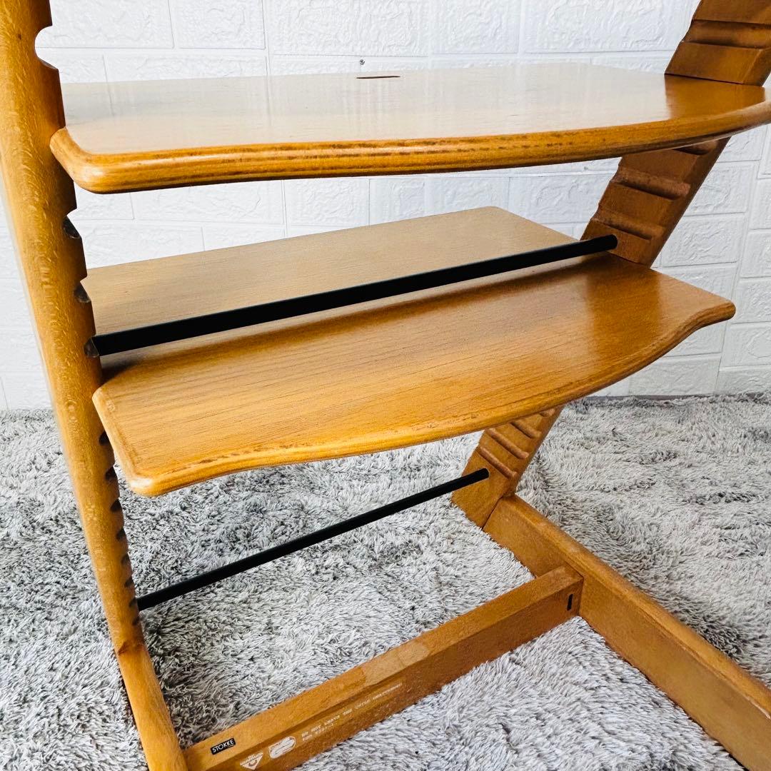 良品 ストッケ トリップトラップ ナチュラル ベビーチェア ハイチェア 旧型