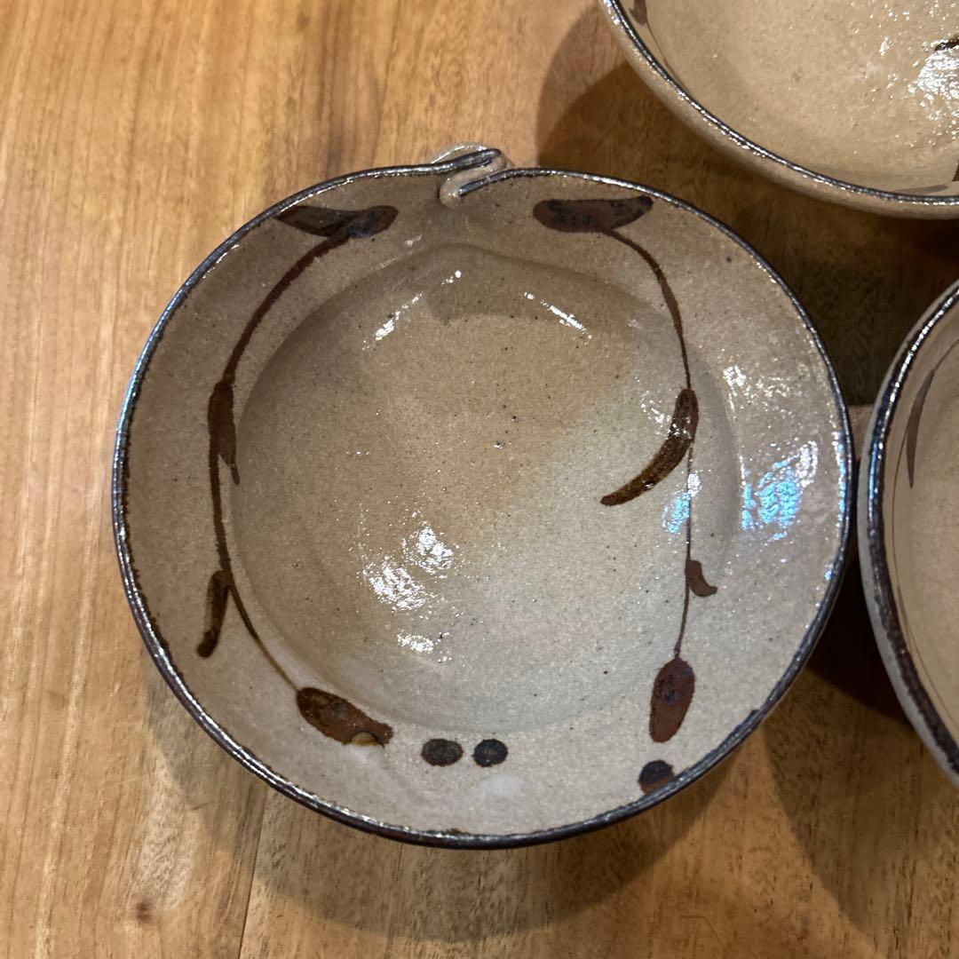 唐津焼　中里太郎衛門　絵唐津鉢　五個