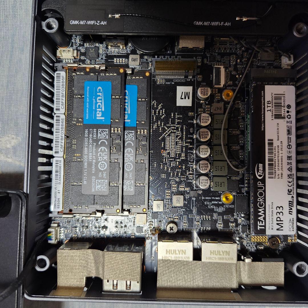 GMKtec M7 32GBメモリ　1TBストレージ