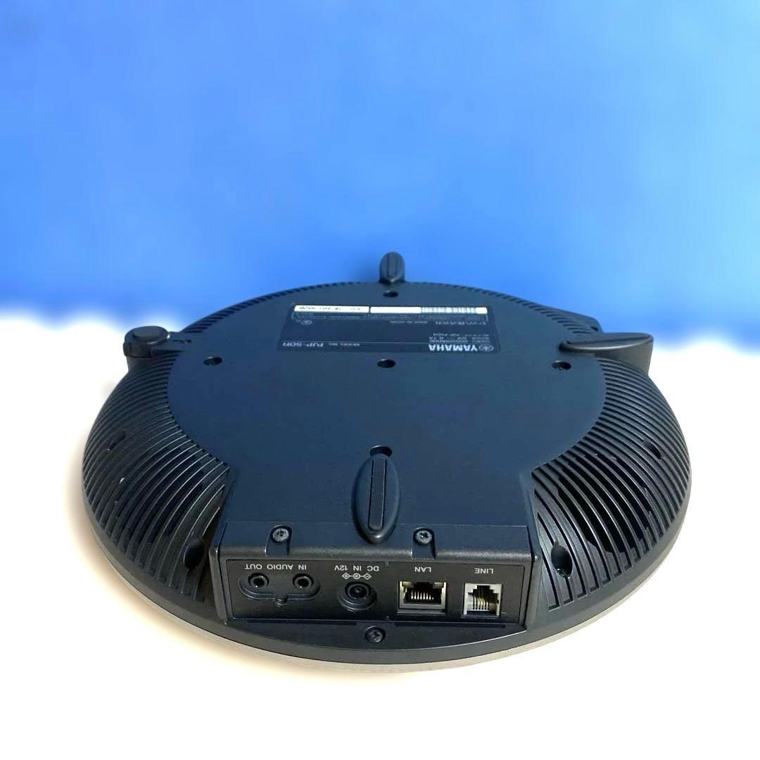 中古動作品ヤマハ PJP-50R 会議用 マイクスピーカー IP電話会議システム
