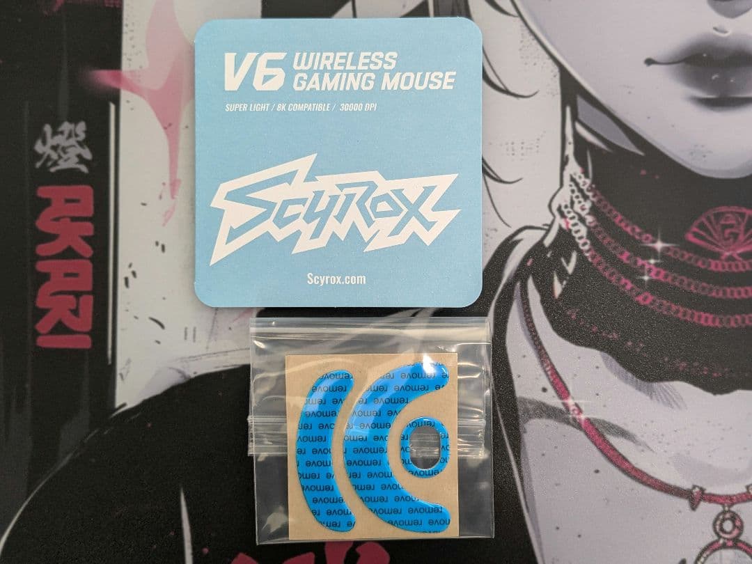 マウス・トラックボール Scyrox V6 Blue