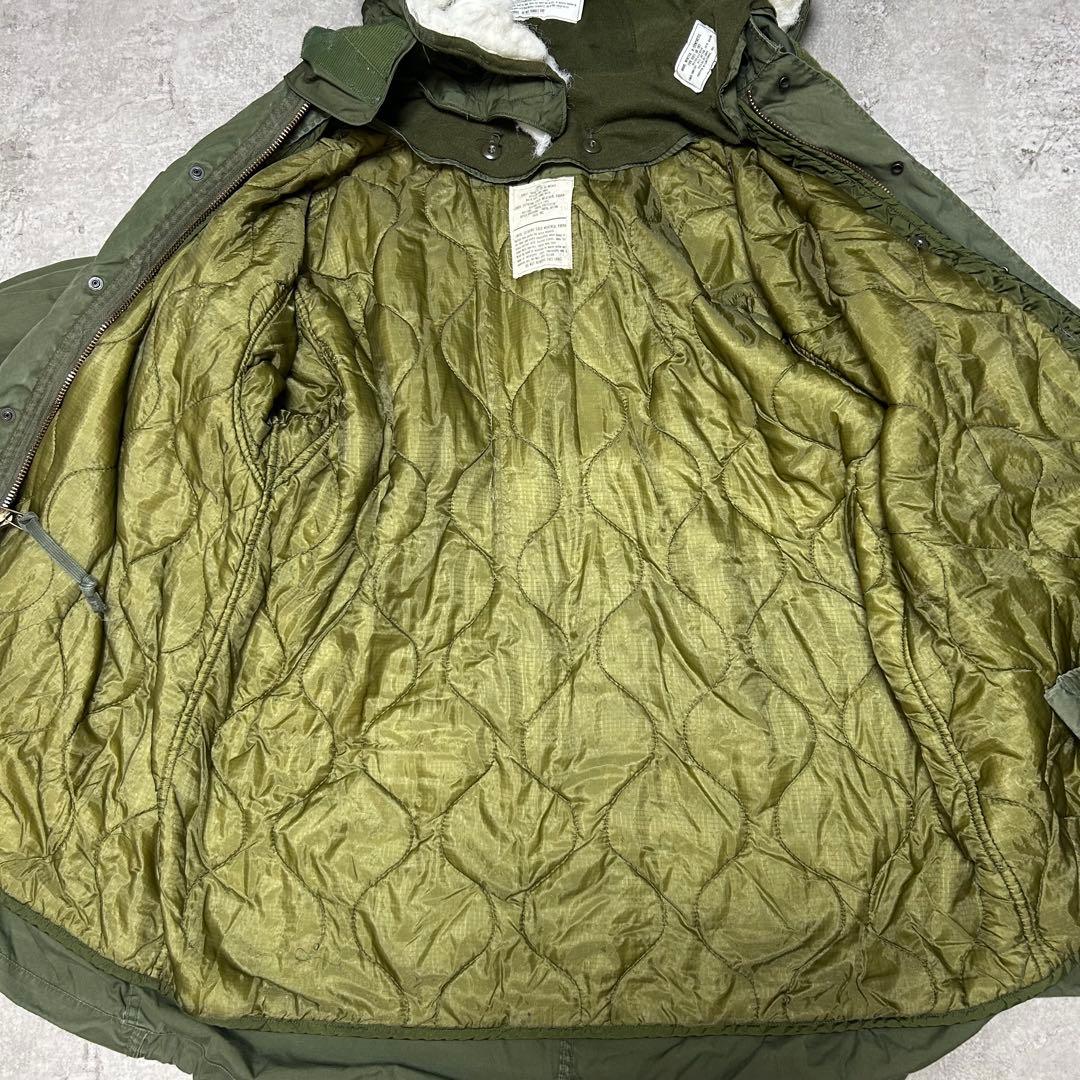 状態◎フルセット70s80s US ARMY m-65フィッシュテール L 実物