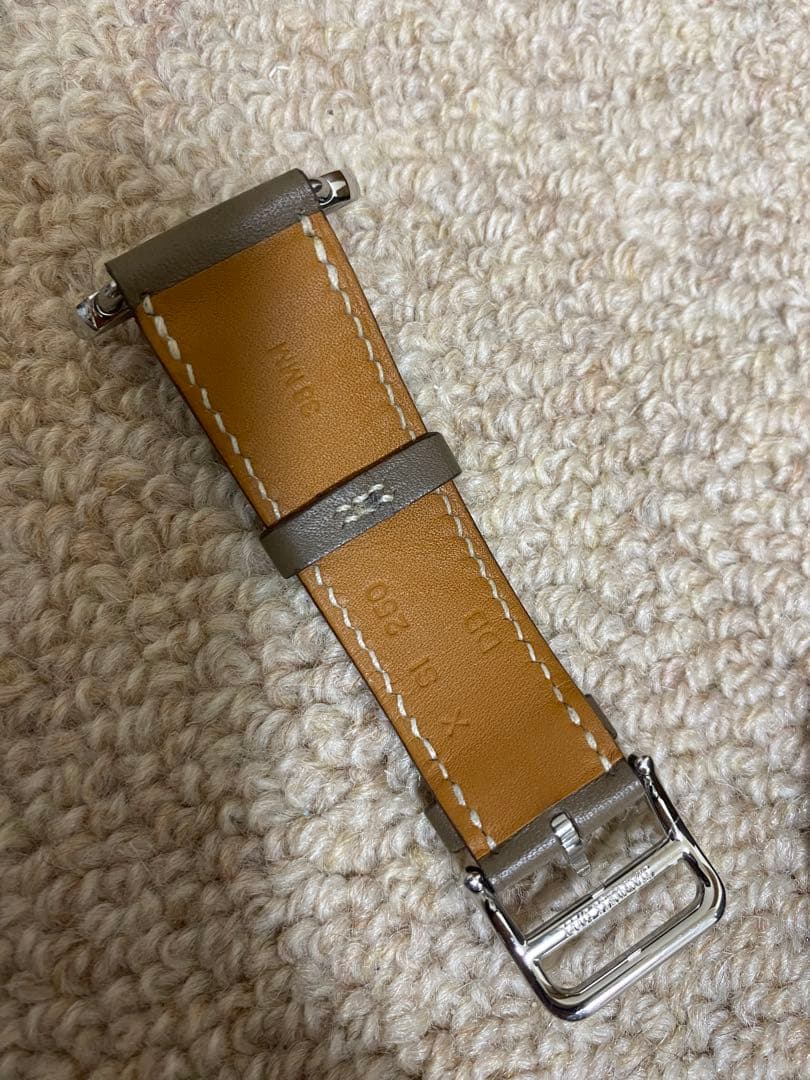 週末のみセールApple watch HERMES ドゥブルトゥール ベルト
