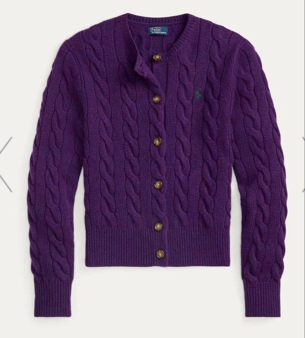 【美品】　今季新作　Polo by Ralph Lauren カシミヤ混ニット