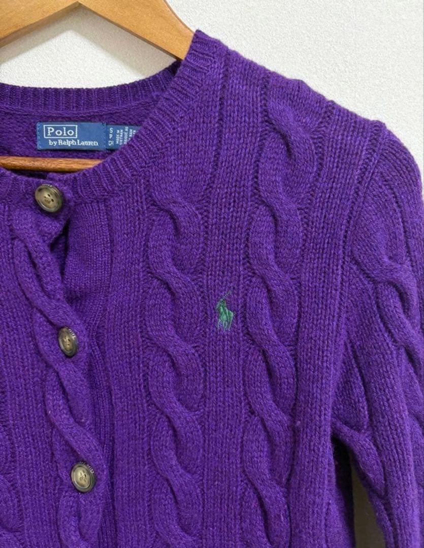 【美品】　今季新作　Polo by Ralph Lauren カシミヤ混ニット