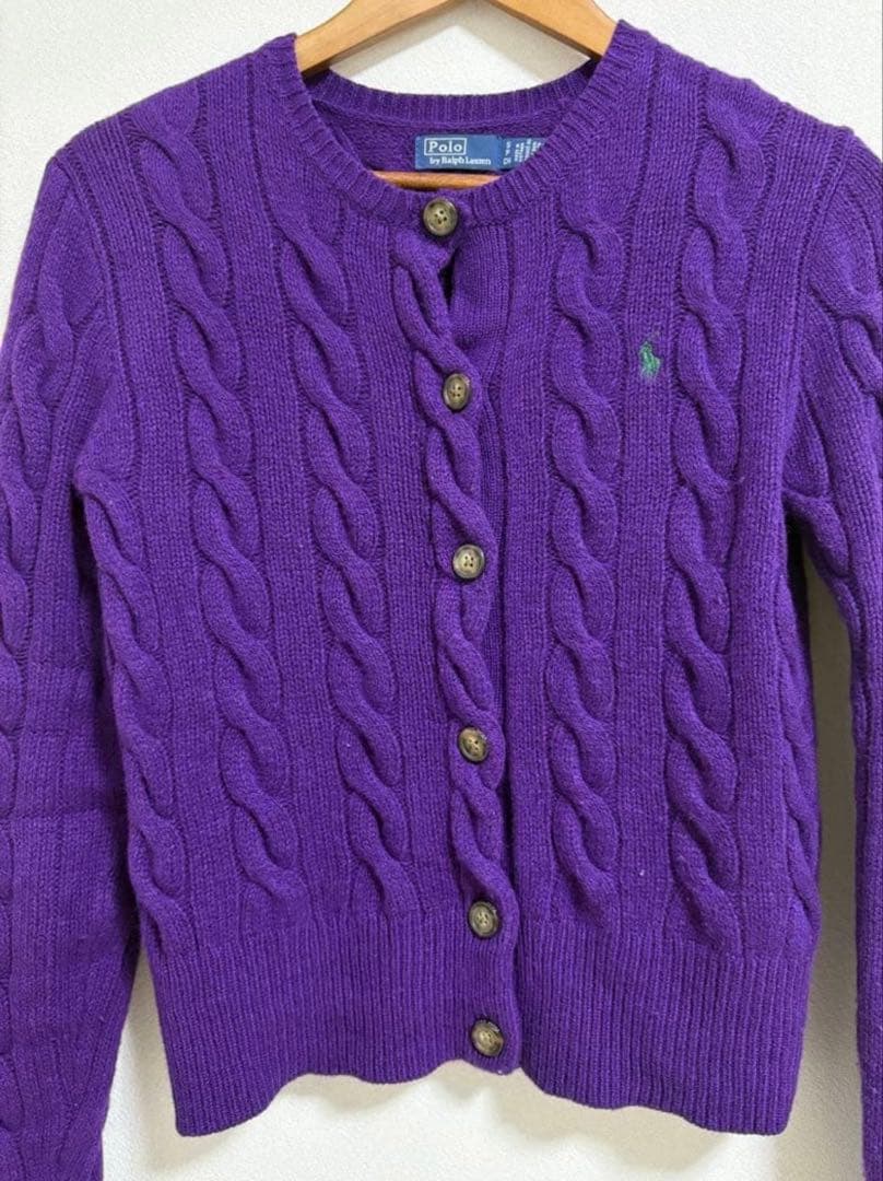 【美品】　今季新作　Polo by Ralph Lauren カシミヤ混ニット