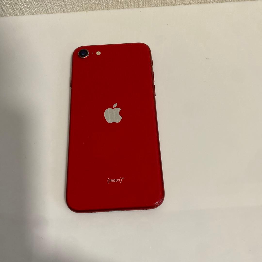 iPhone SE 2 64GB red SIMフリー 美品 バッテリー100%