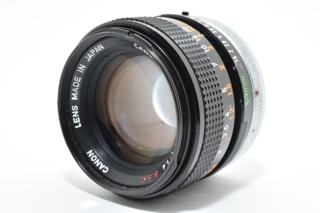 CANON キャノン FD 50mm F1.4 S.S.C カメラ レンズ