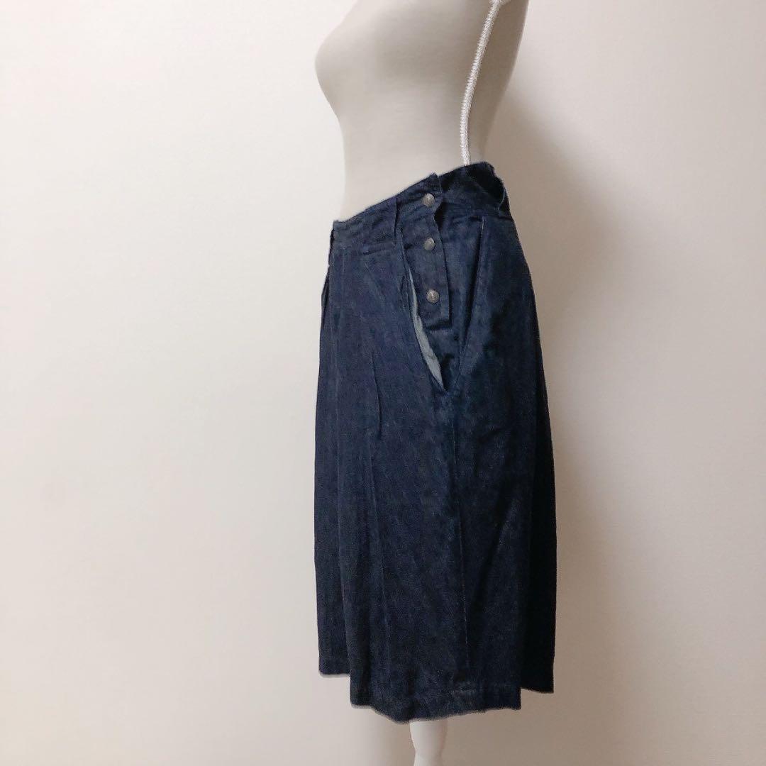 KAPITAL★キャピタル★デニム★ワイドハーフパンツ★ガウチョパンツ★1