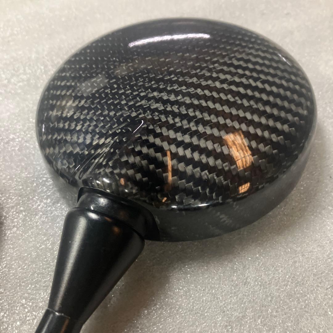 Z900RS 純正ミラー専用　綾織カーボン　ミラーカバー